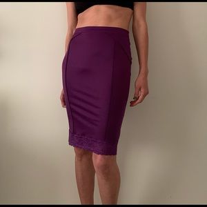 Marciano Purple Skirt Xs